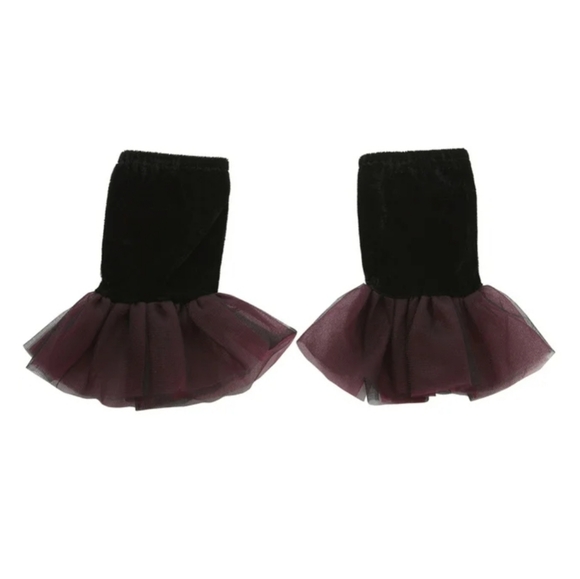 Dracula's Darling XL 14/16 Girls Halloween Costume Vampire Dress Black Tulle Set - Picture 3 of 15